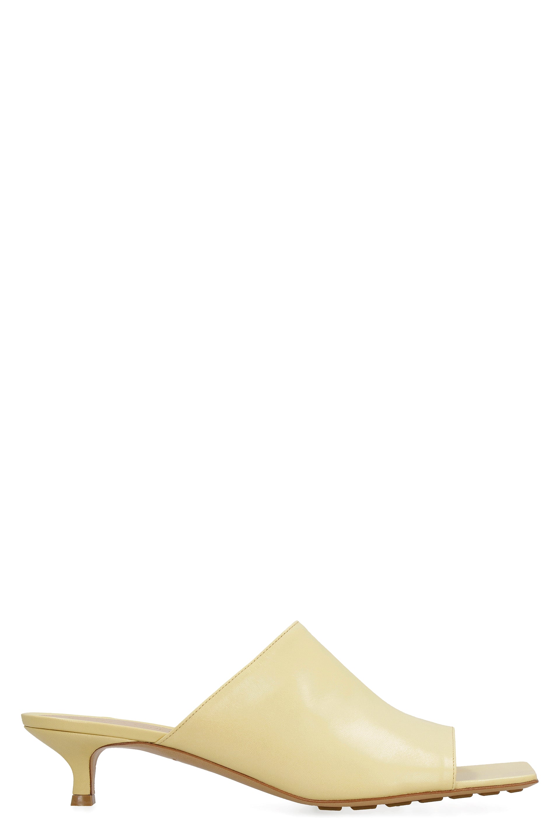 BOTTEGA VENETA Stretch Leather Kitten Heel Flats