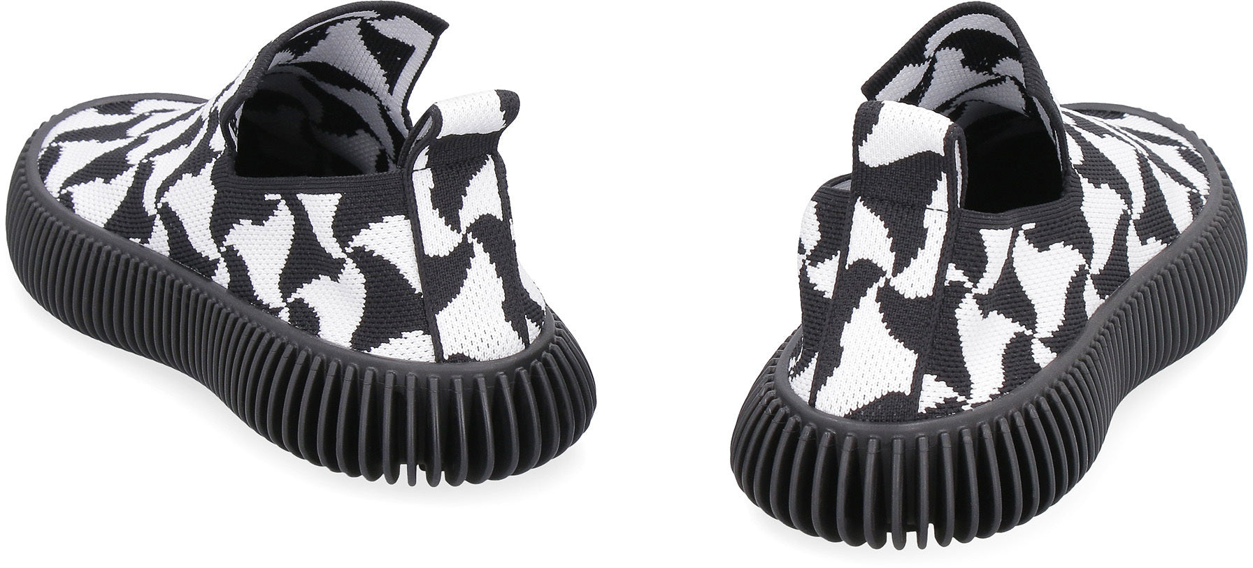 BOTTEGA VENETA Wavy Triangle Slip-On Sneakers for Women