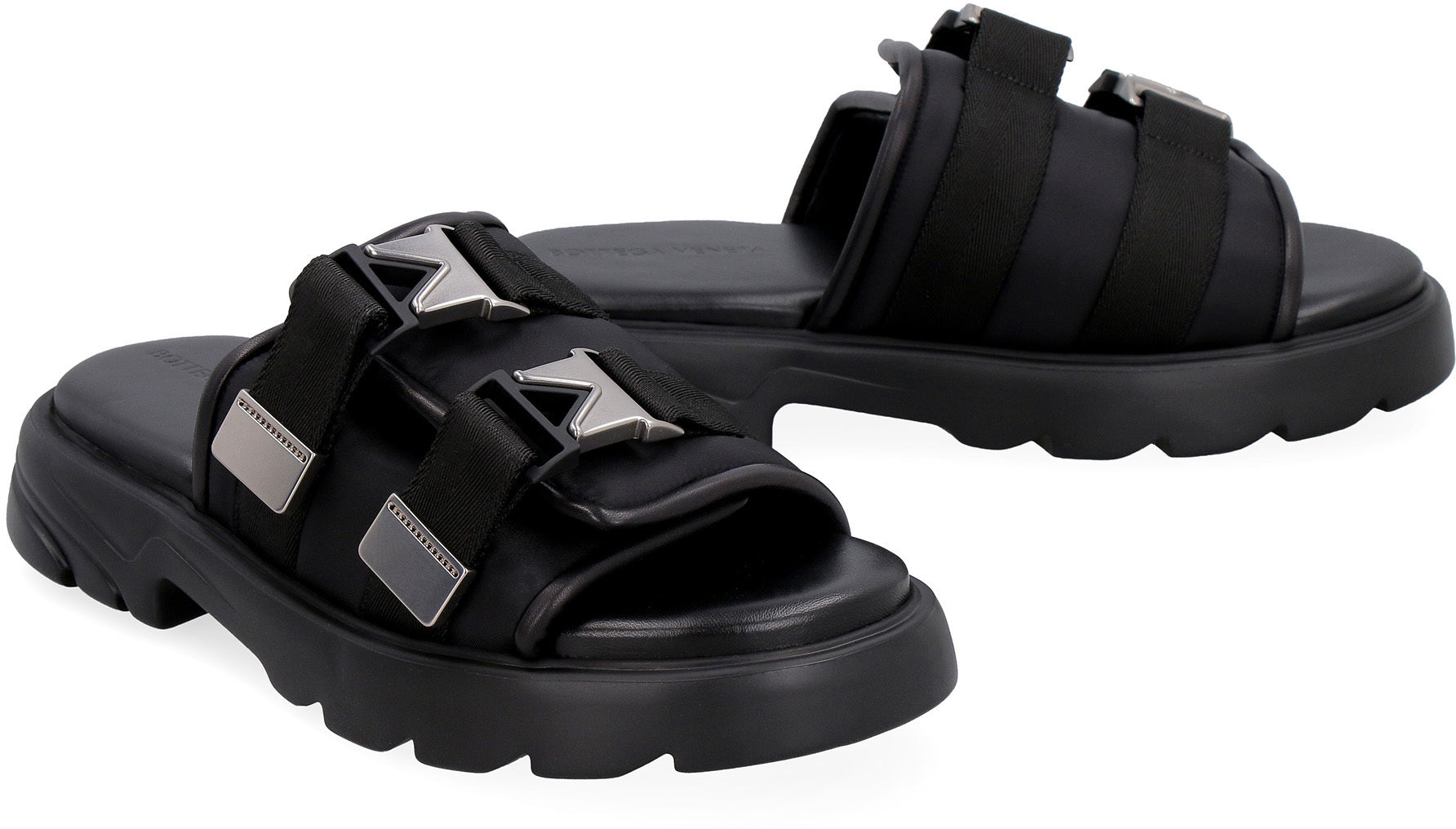 BOTTEGA VENETA Flash Technical Fabric Sandal with 4.5 cm Platform