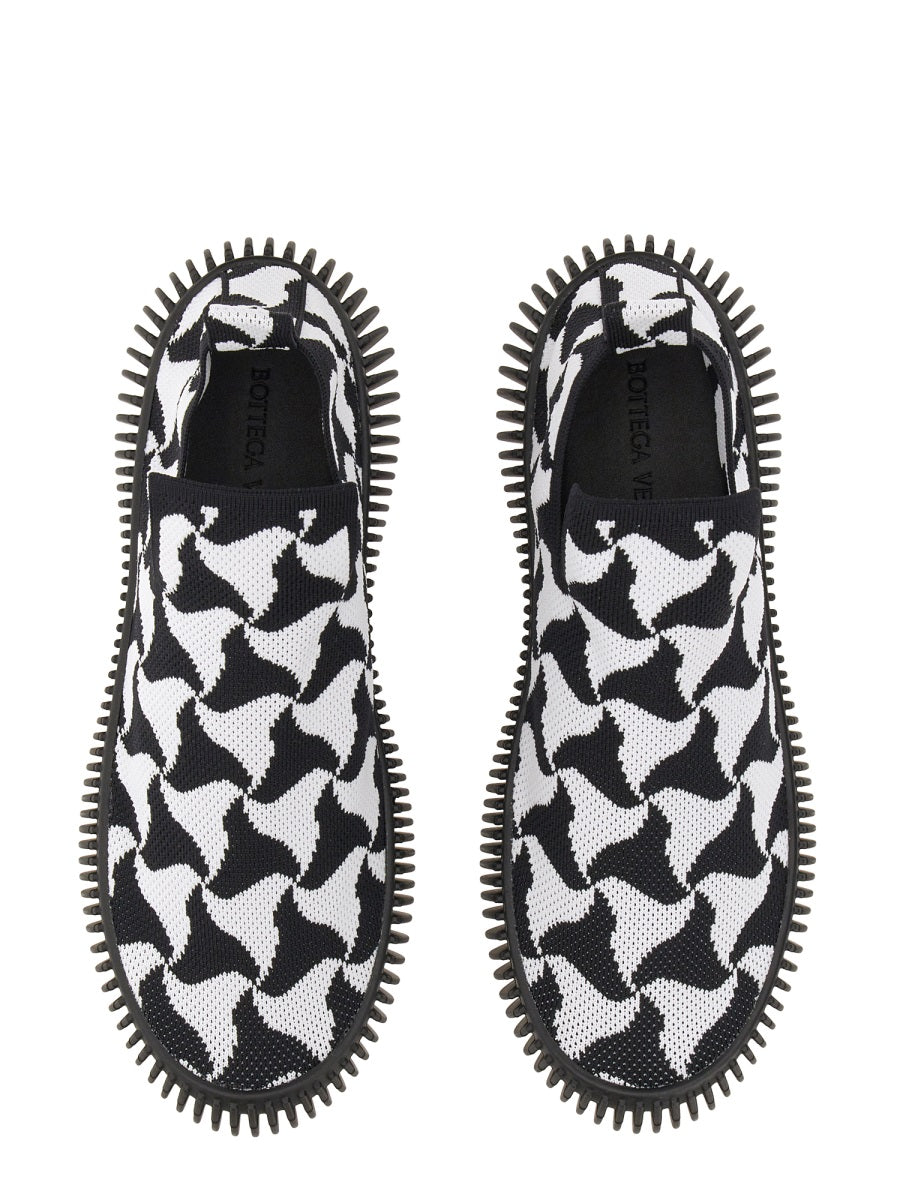 BOTTEGA VENETA Ripple Sneakers with Rubber Sole - Men's