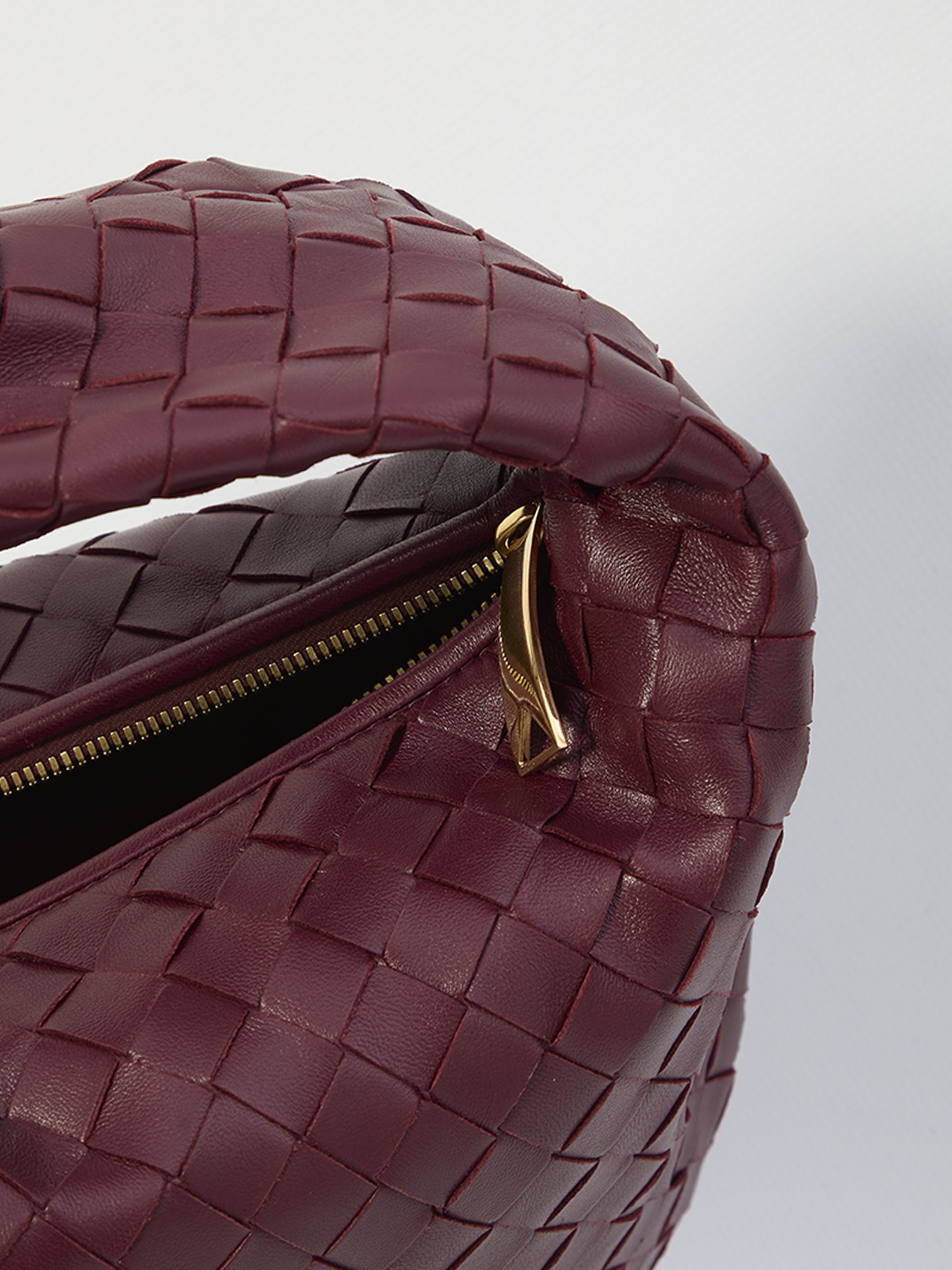 BOTTEGA VENETA Mini Woven Leather Handbag