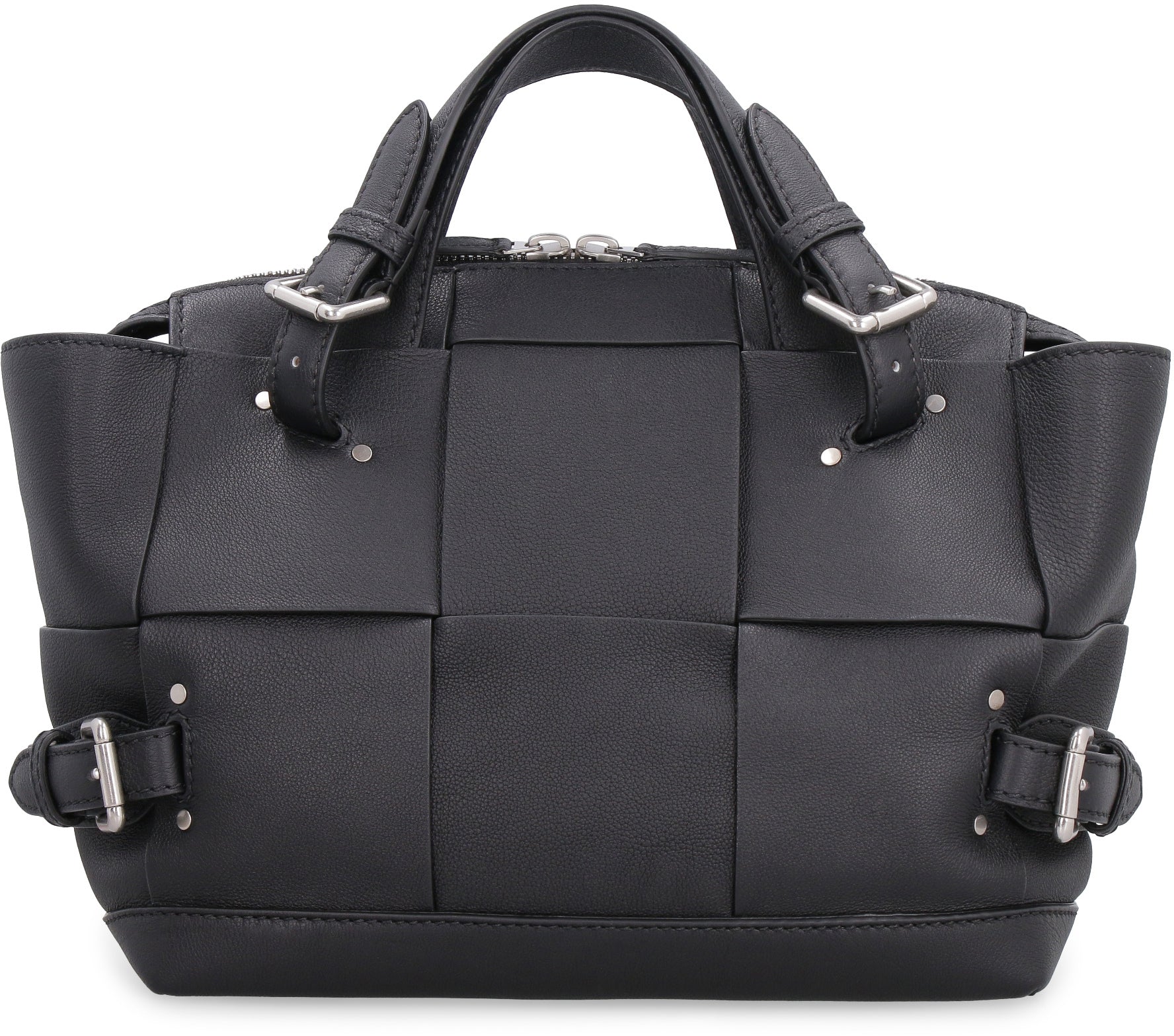 BOTTEGA VENETA Arco Tool Leather Mini Tote Handbag