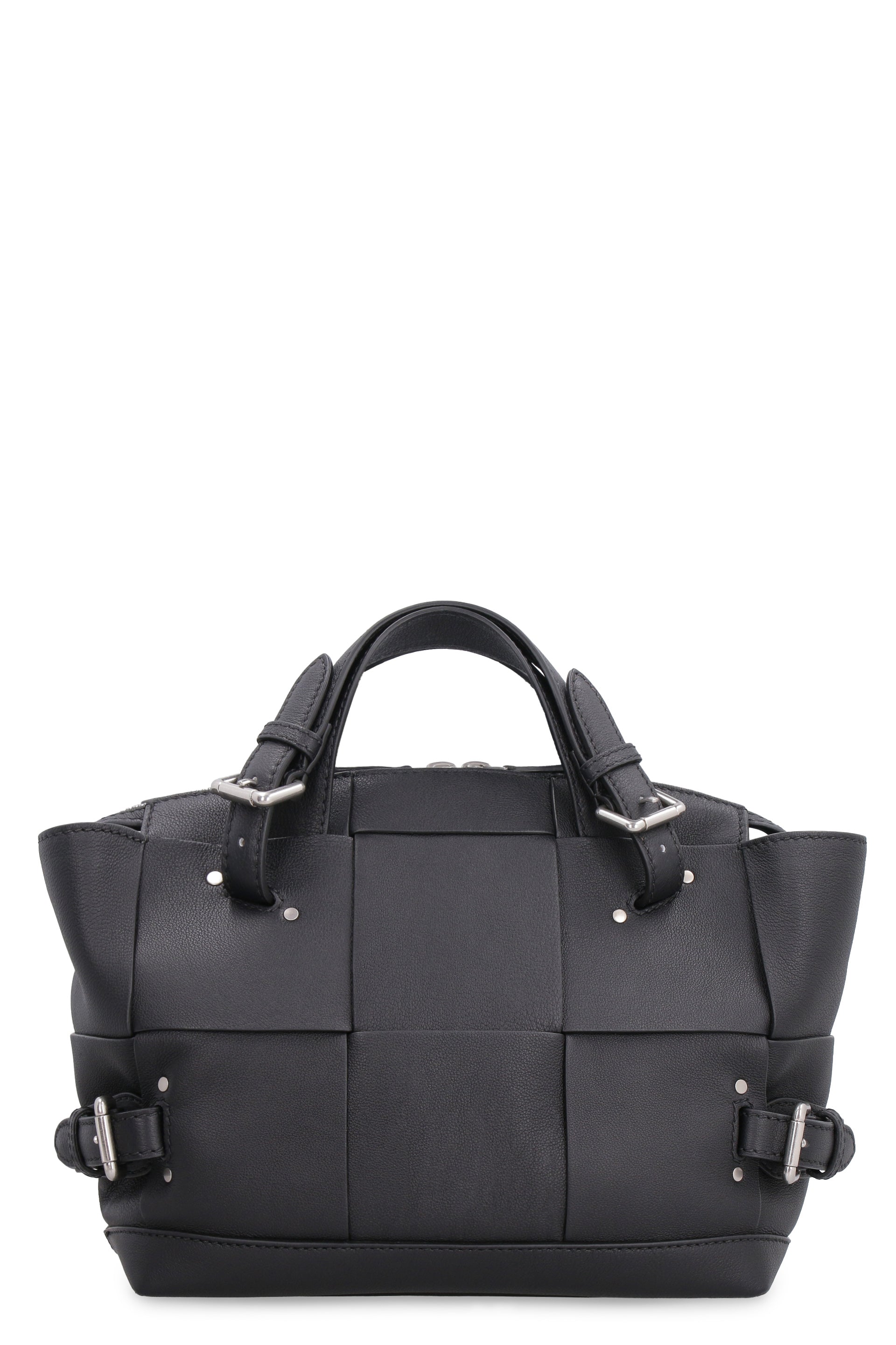 BOTTEGA VENETA Arco Tool Leather Mini Tote Handbag