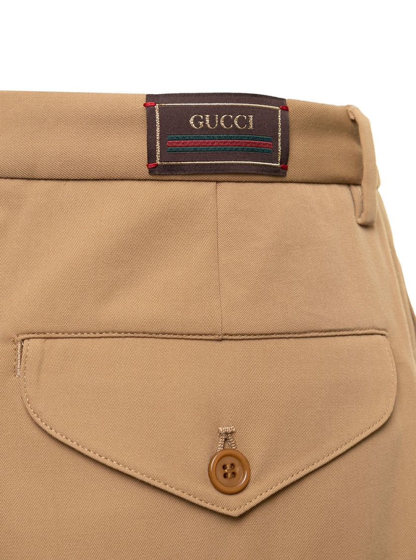 GUCCI Luxury Wool Trousers for Men - FW22 Collection