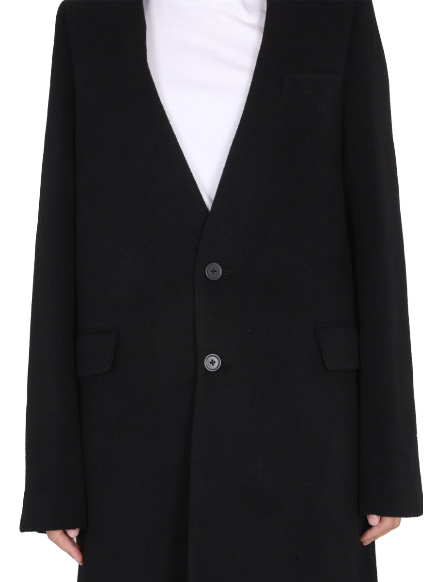 ANN DEMEULEMEESTER Elegant V-Neck Jacket