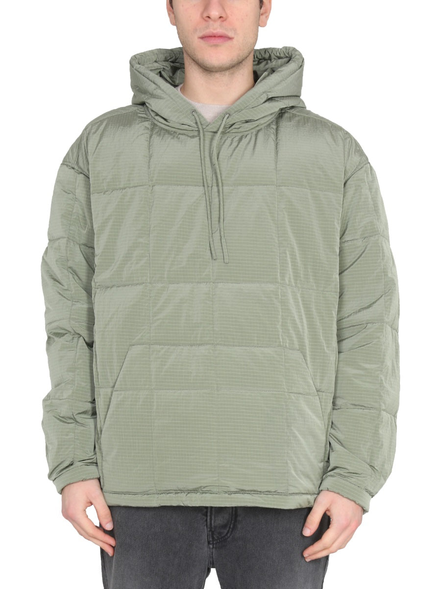 IENKI IENKI Men's Anorak Jacket with Drawstring Hood