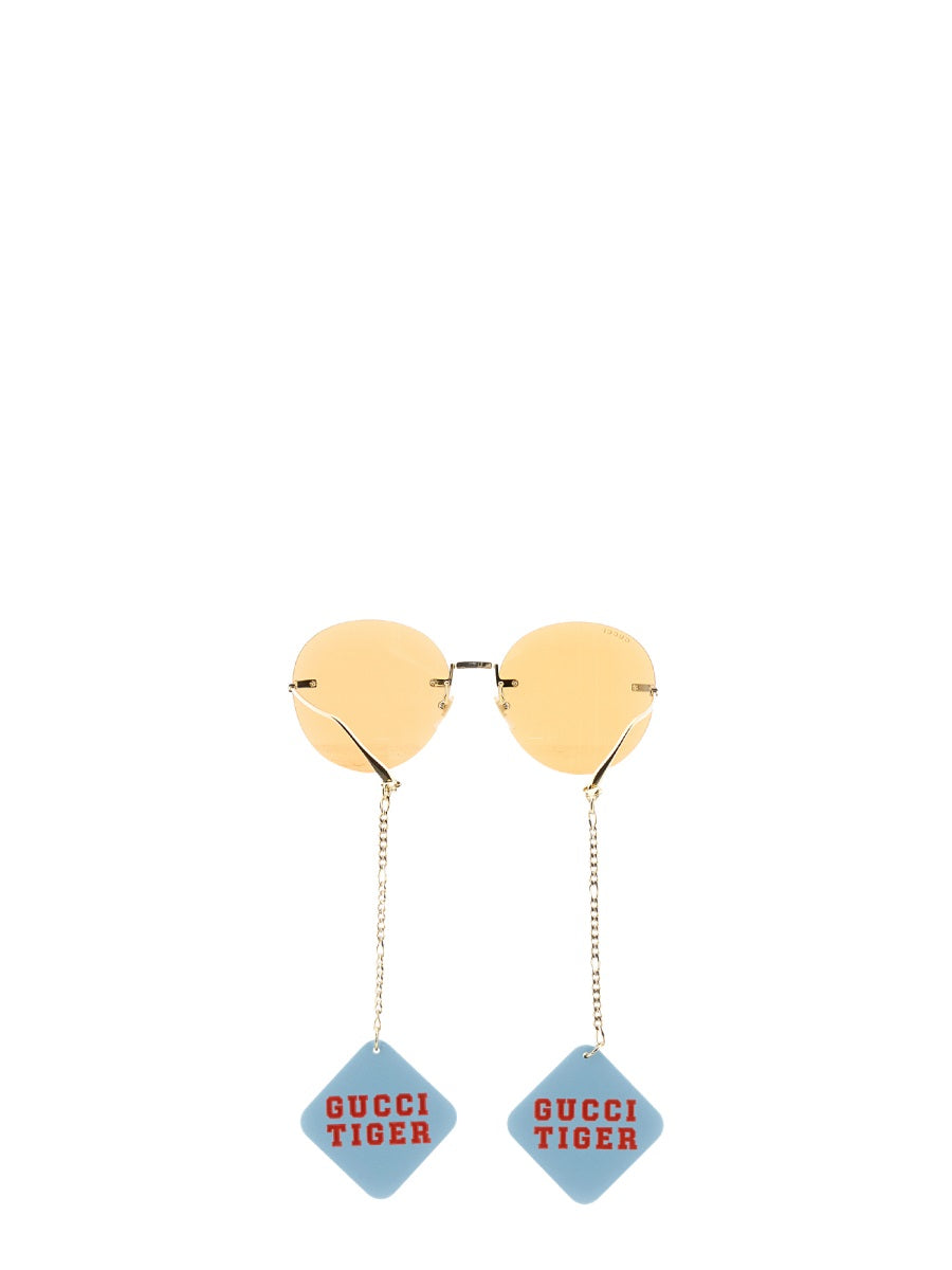 GUCCI Tiger Frame Sunglasses with 5.8 CM Lens Diameter