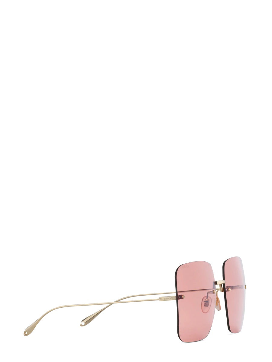 GUCCI Oversized Square Sunglasses - 6.1 cm Lens Diameter