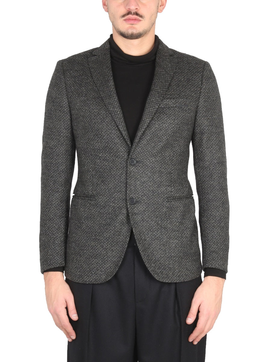 TONELLO Single-Breasted Jacket with Notched Lapels