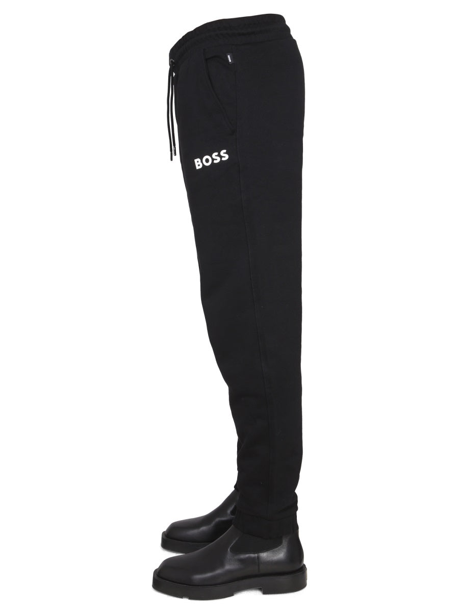 BOSS Men's Jogging Pants with Elastic Waistband