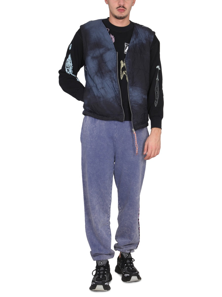 ARIES Unisex V-Neck Mini Vest with Zipper Closure