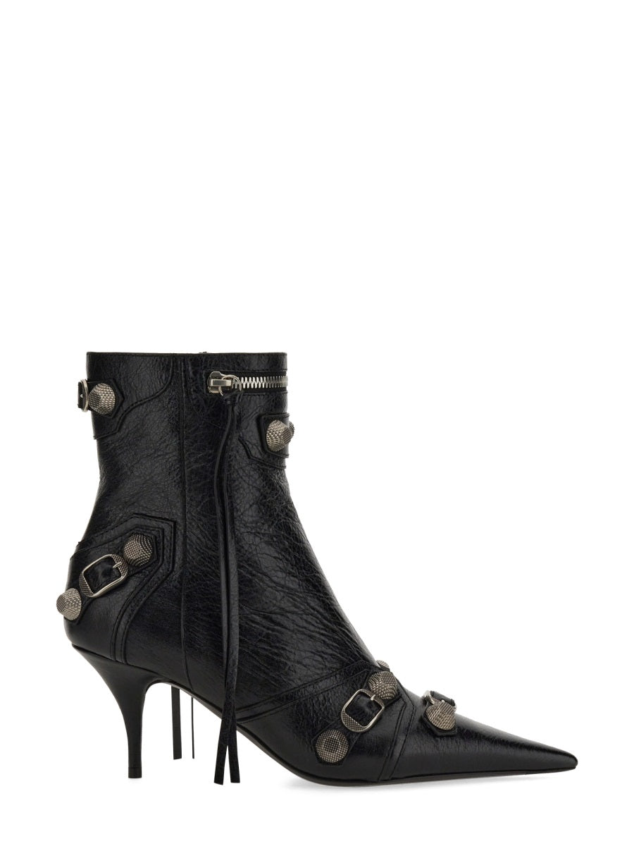 BALENCIAGA Pointed Upper Mini Heel Boot