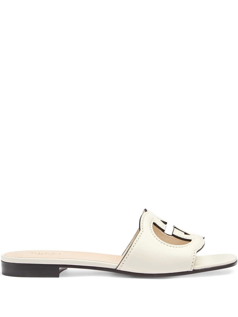 GUCCI Leather Flat Sandals for Women