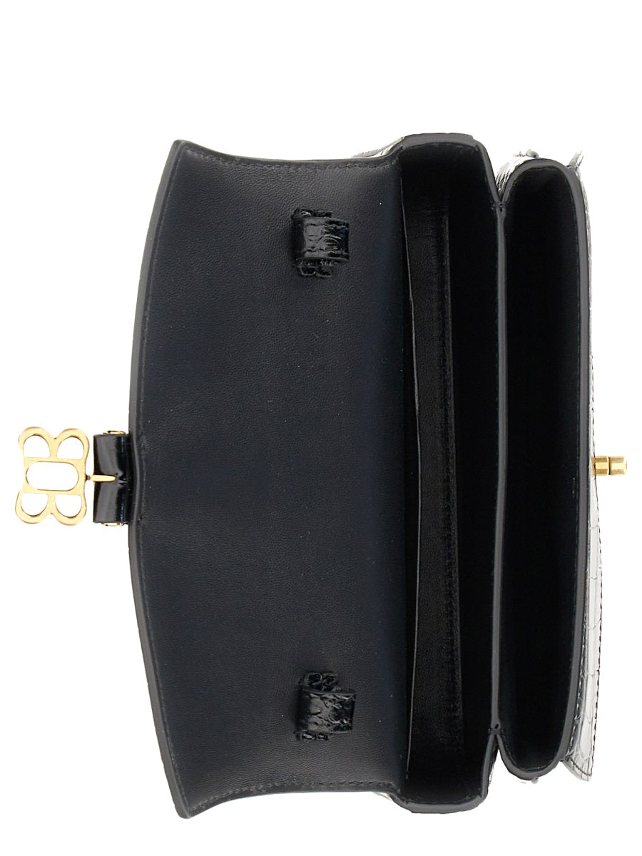 BALENCIAGA Mini Chic Handbag with Chain Shoulder Strap