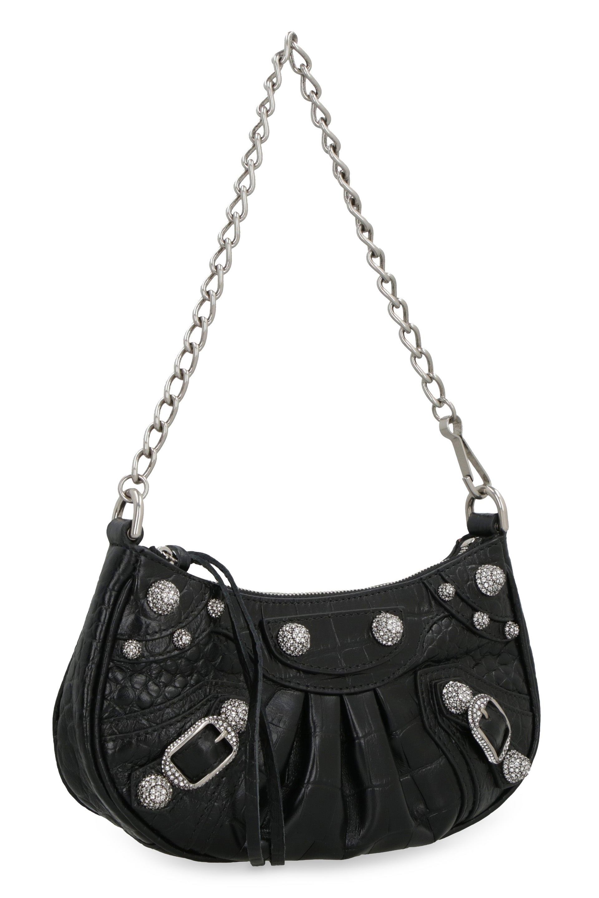 BALENCIAGA Mini Leather Le Cagole Handbag