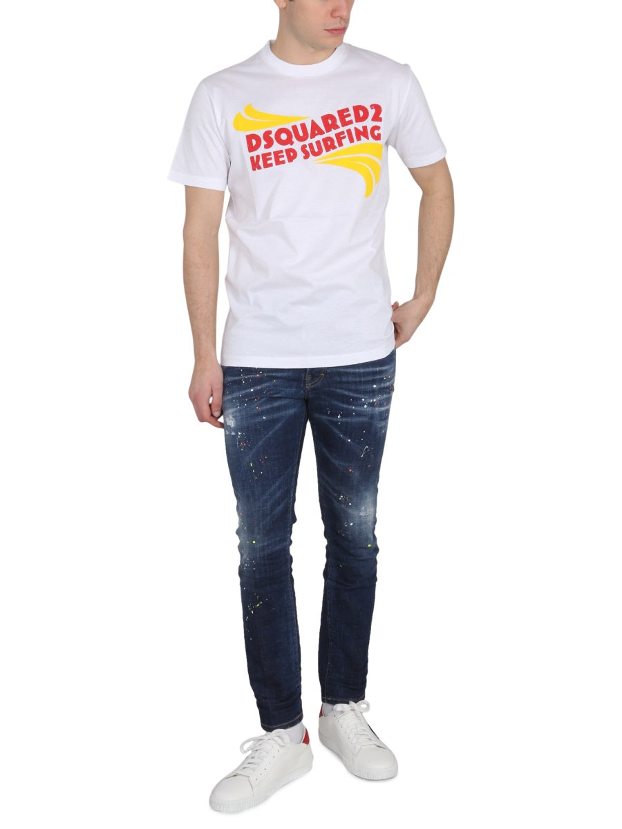 DSQUARED Logo Print T-Shirt