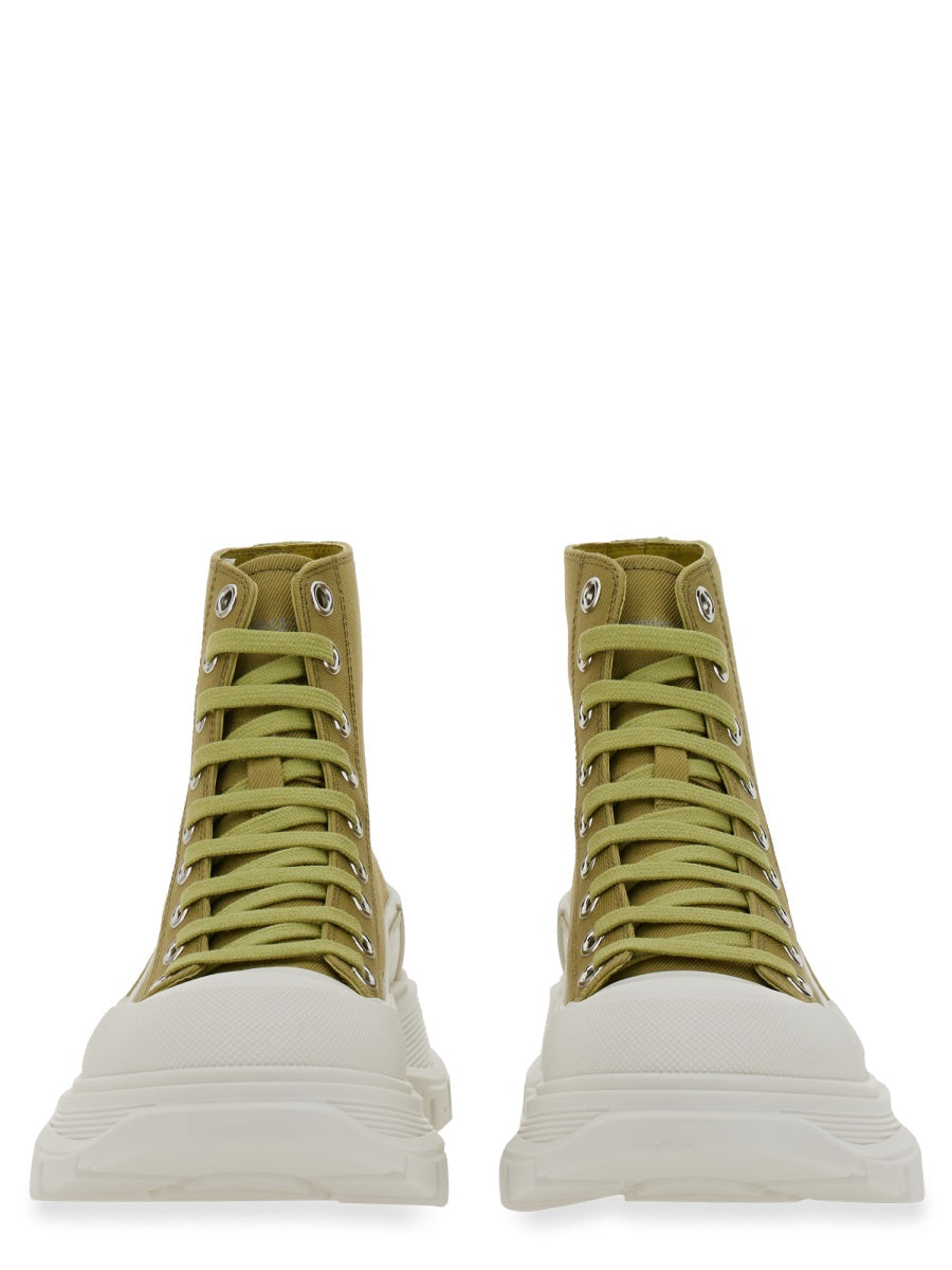 ALEXANDER MCQUEEN Oversized Women's Sneakers with Rubber Lug Sole