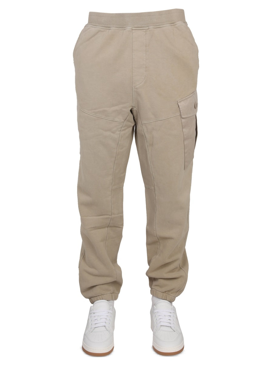 TEN C Men's Jogger Pants with Elastic Waistband