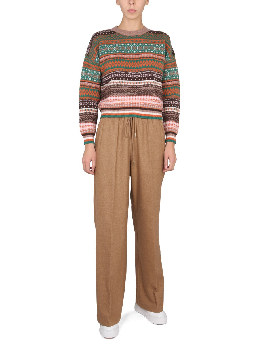 BALLANTYNE Multicolor Crewneck Sweater for Women