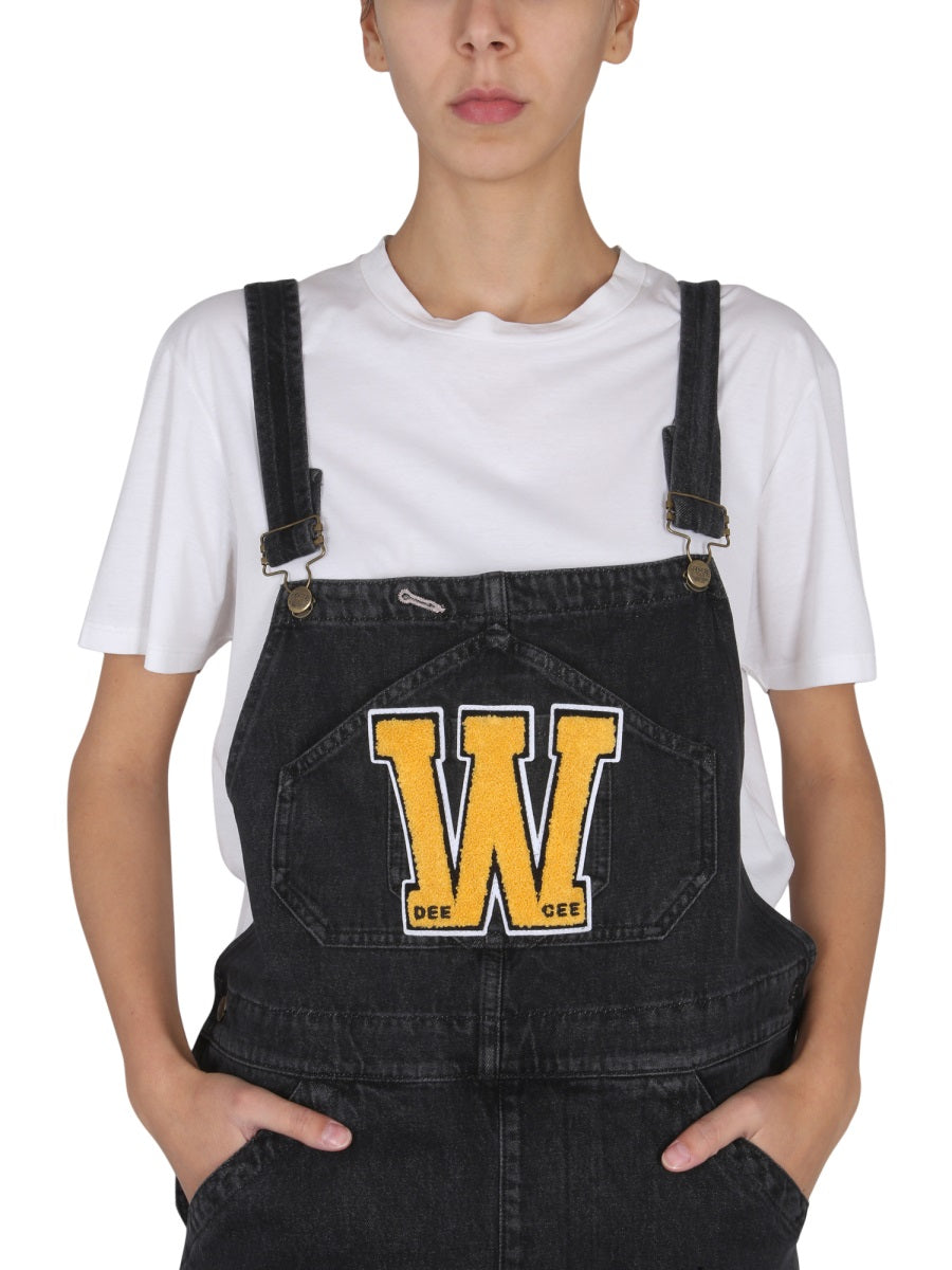 WASHINGTON DEE CEE Sleek Square Drain Straight Cut Dungarees for Women