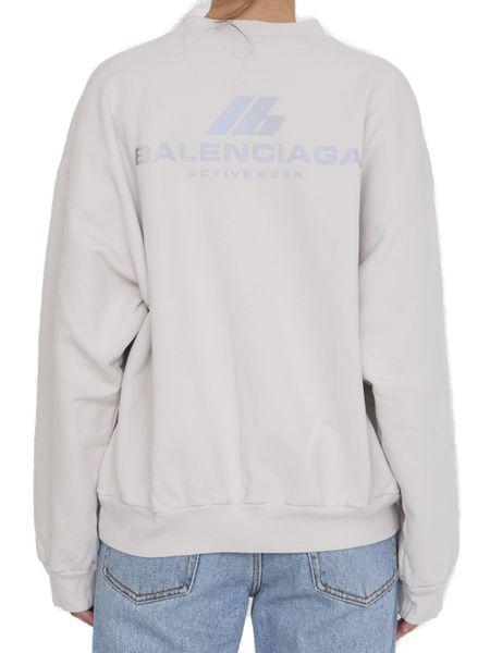 BALENCIAGA Regular Fit Crewneck Sweater for Men