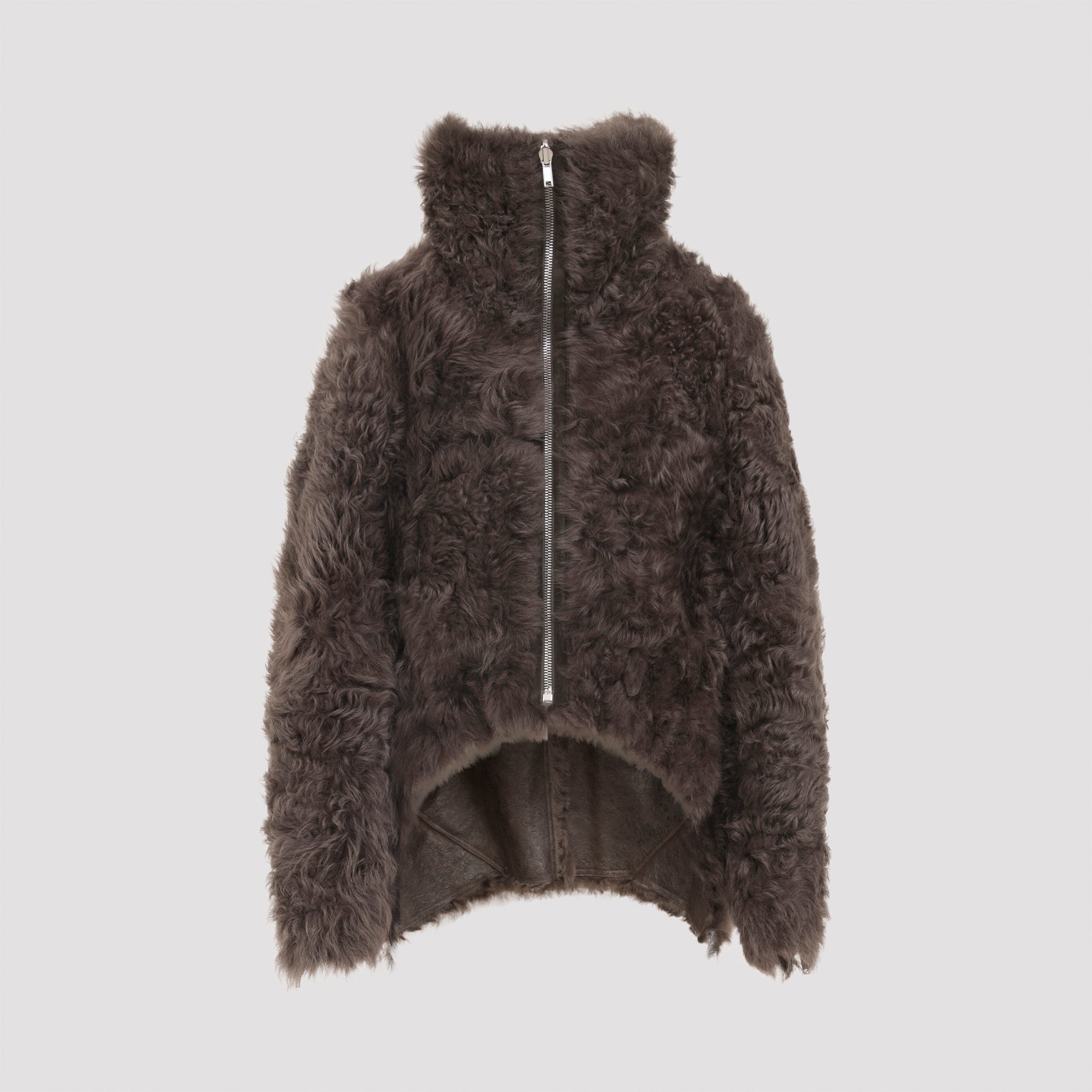 RICK OWENS Men's Luxurious Leather Exploder Jacket