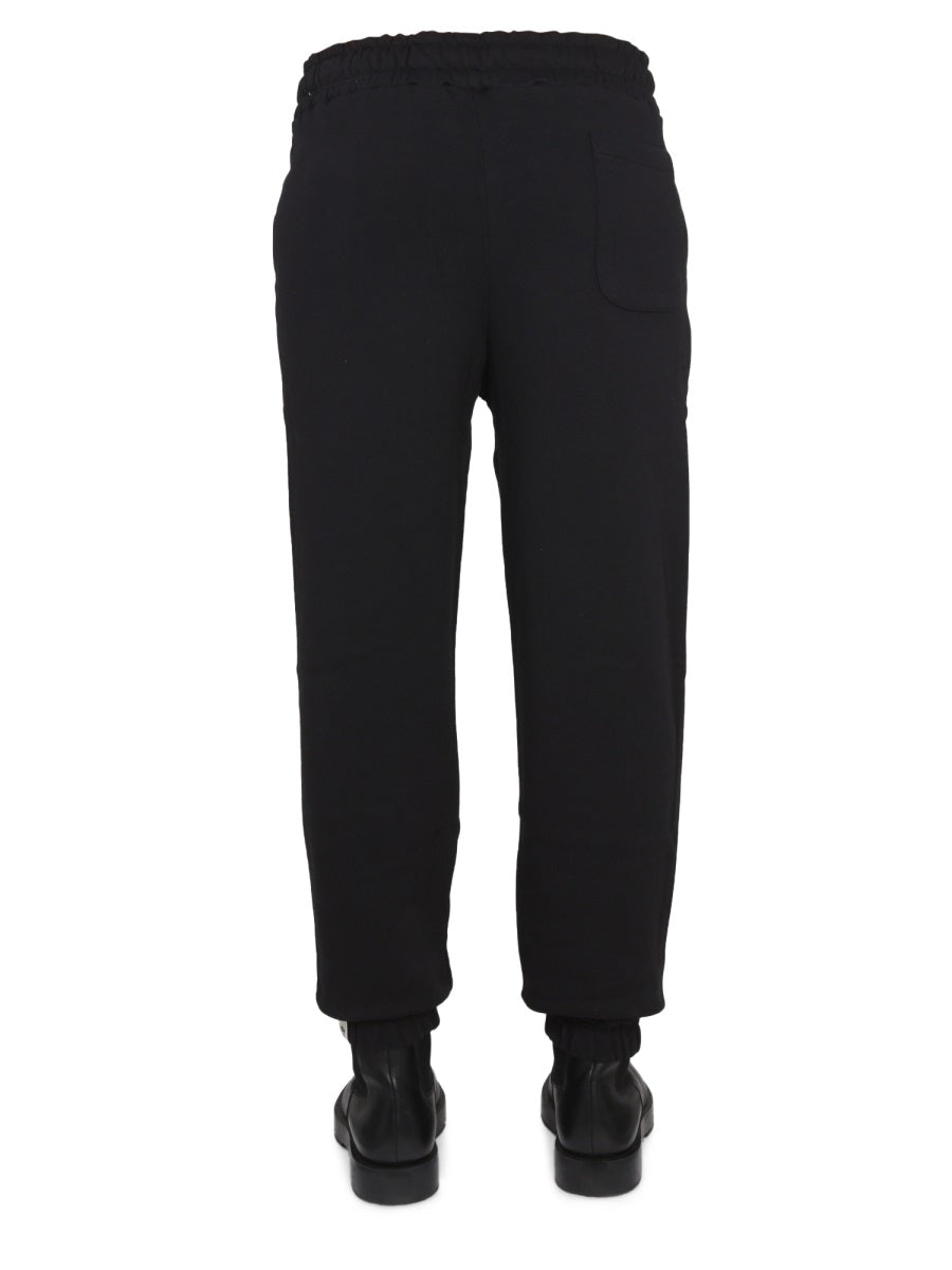 ALPHA INDUSTRIES Men's Logo-Embellished Trousers with Drawstring Closure