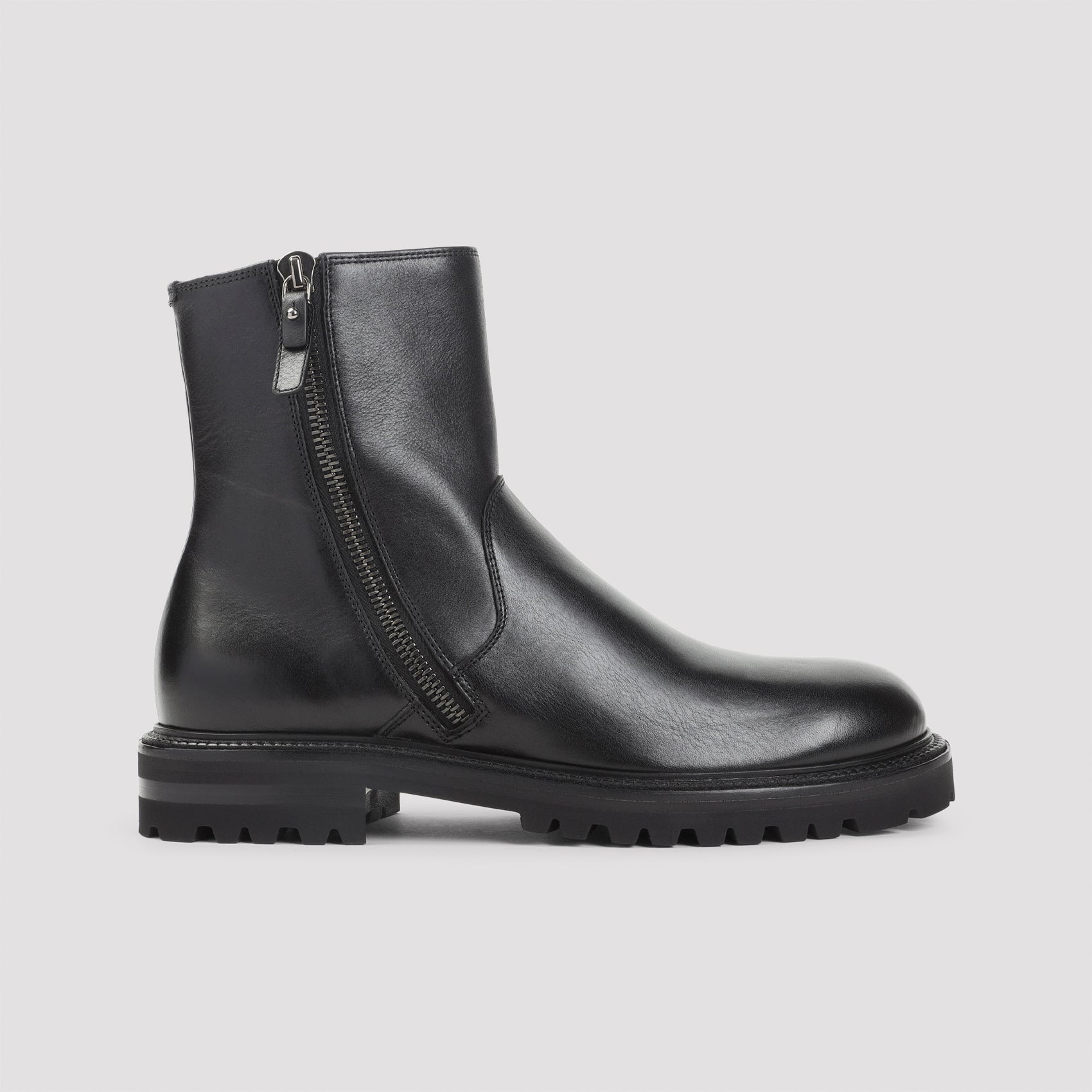 GIORGIO ARMANI Men's Premium Leather Boots