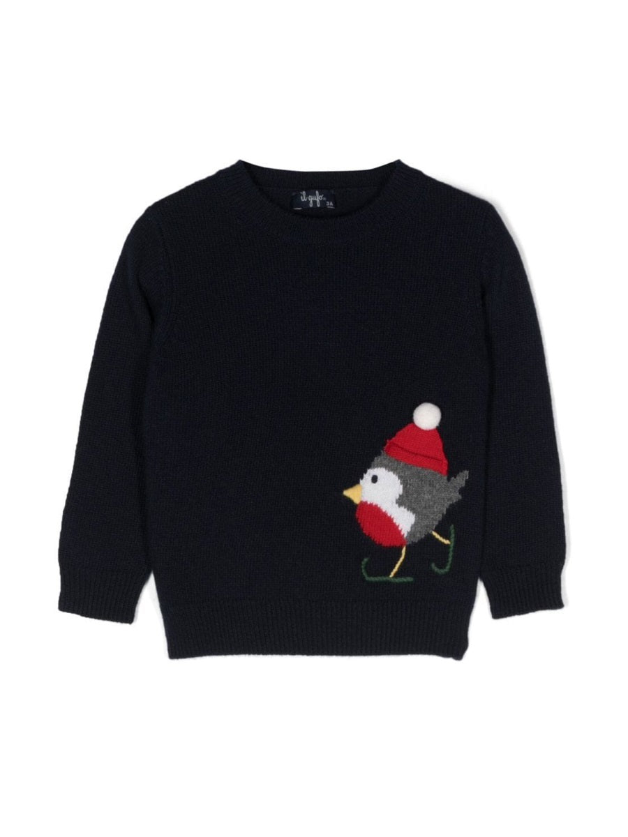 IL GUFO Mini Choker Pullover