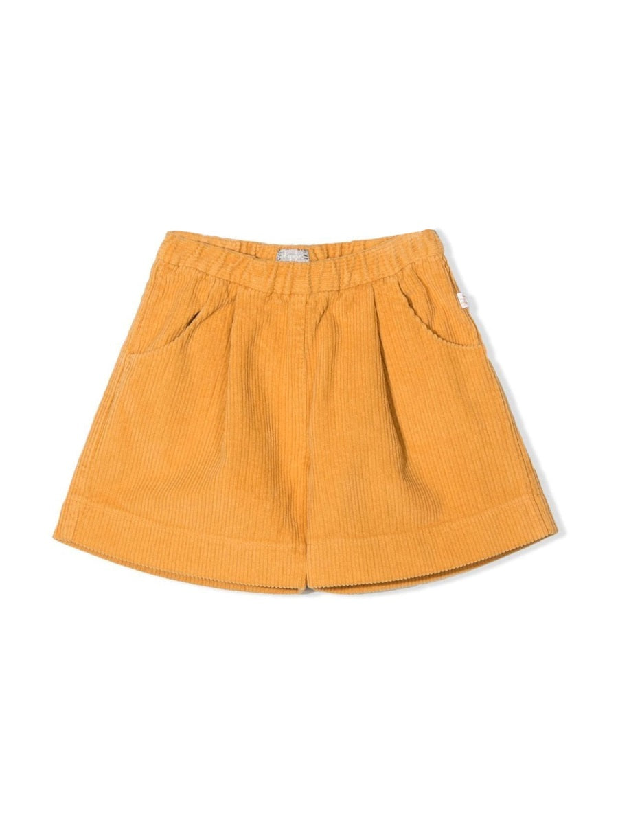 IL GUFO Girls' Mini Cotton Blend Shorts