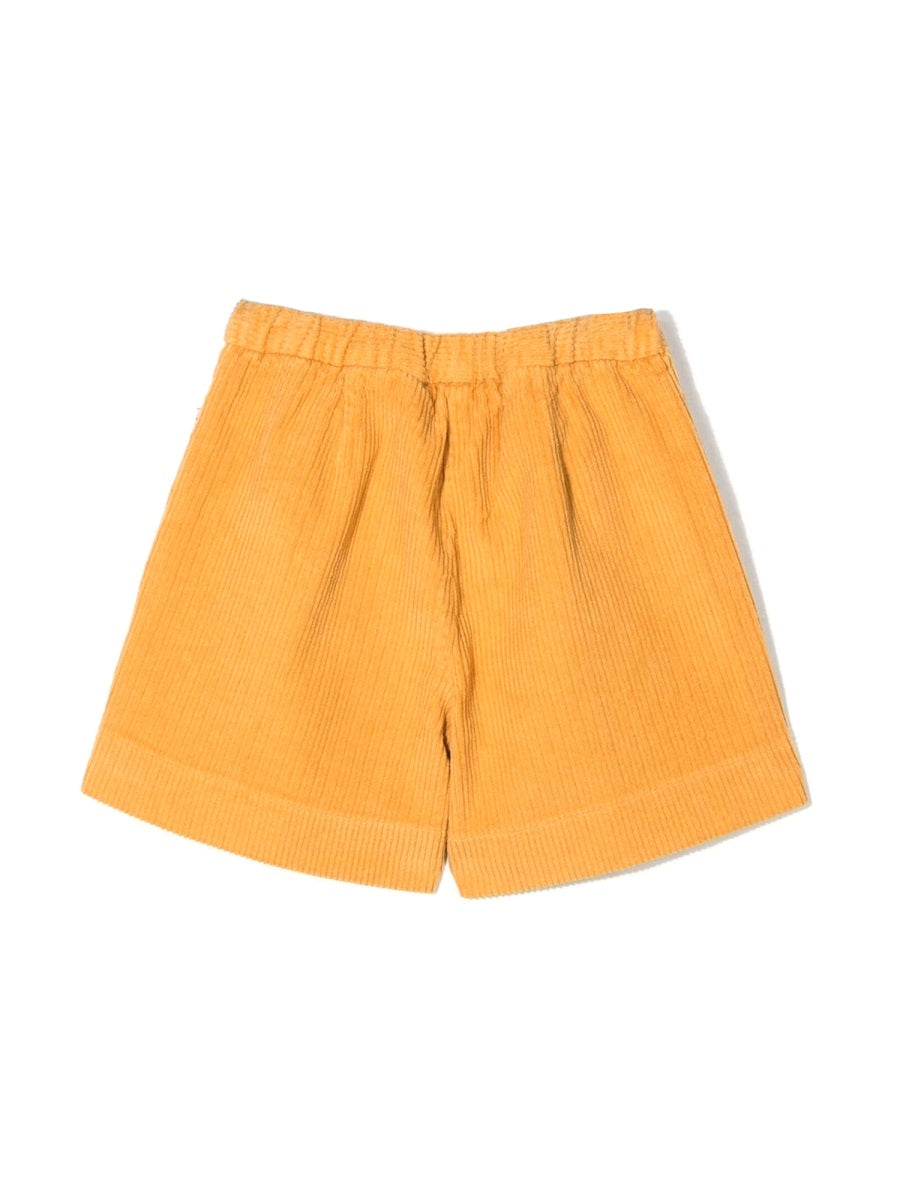 IL GUFO Girls' Mini Cotton Blend Shorts