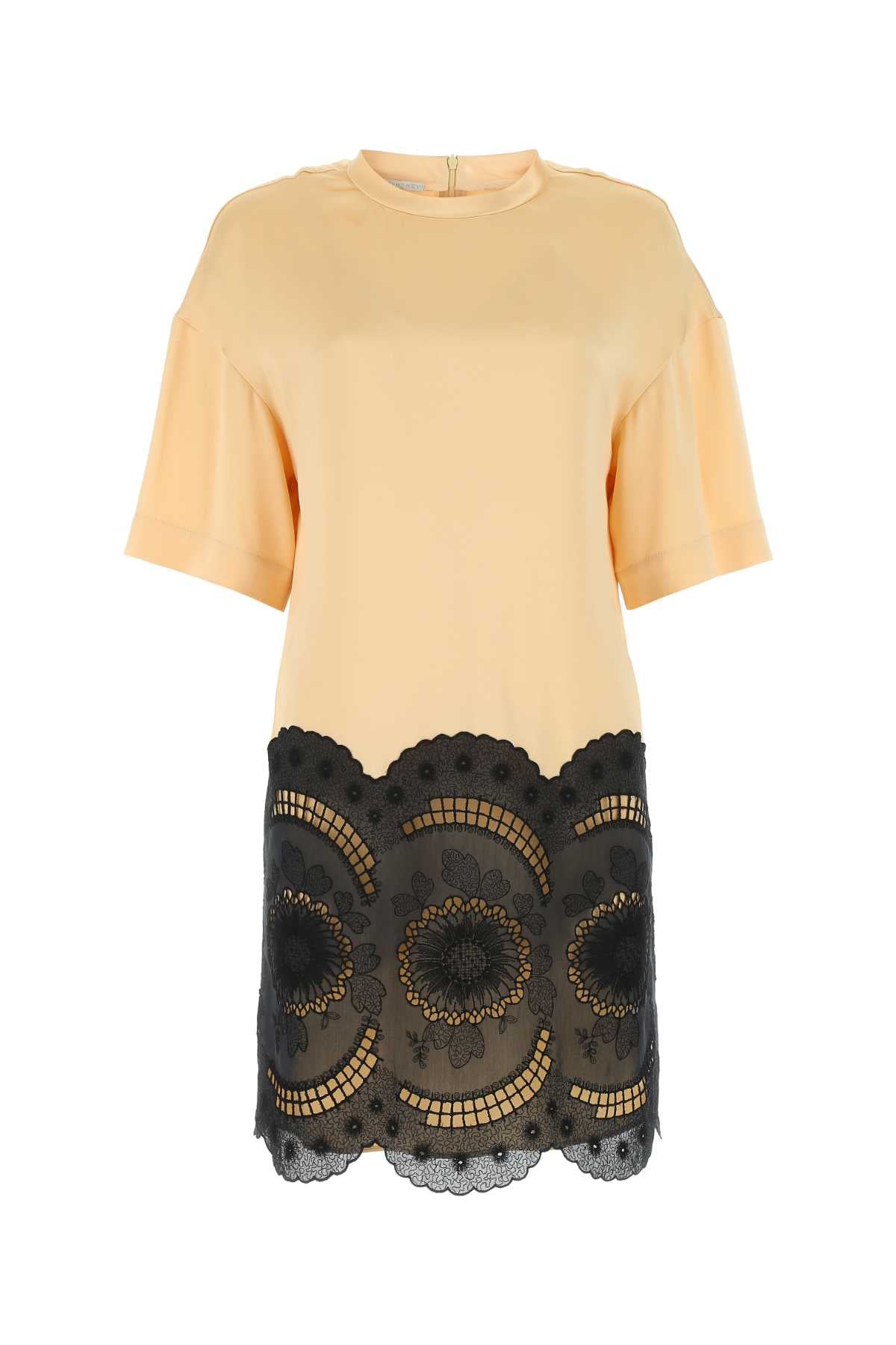 STELLA MCCARTNEY Elegant Satin Mini Dress for Women