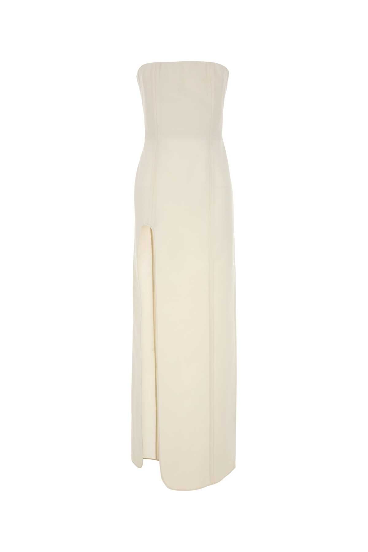STELLA MCCARTNEY Elegant Long Wool Bustier Dress