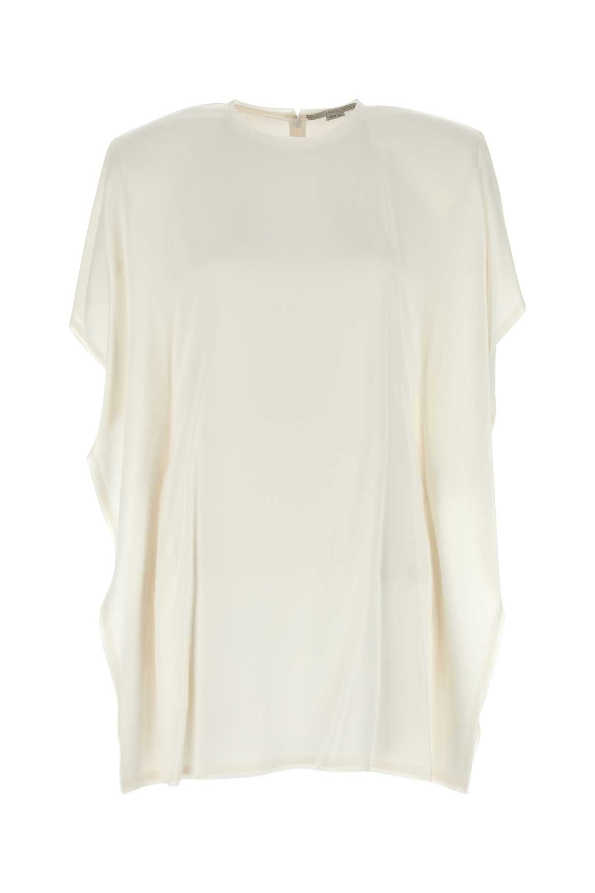 STELLA MCCARTNEY Draped Satin Mini Dress
