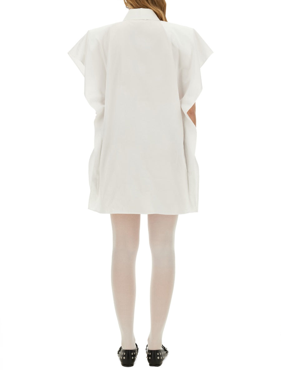 STELLA MCCARTNEY Elegant Poplin Dress - Size 40 IT