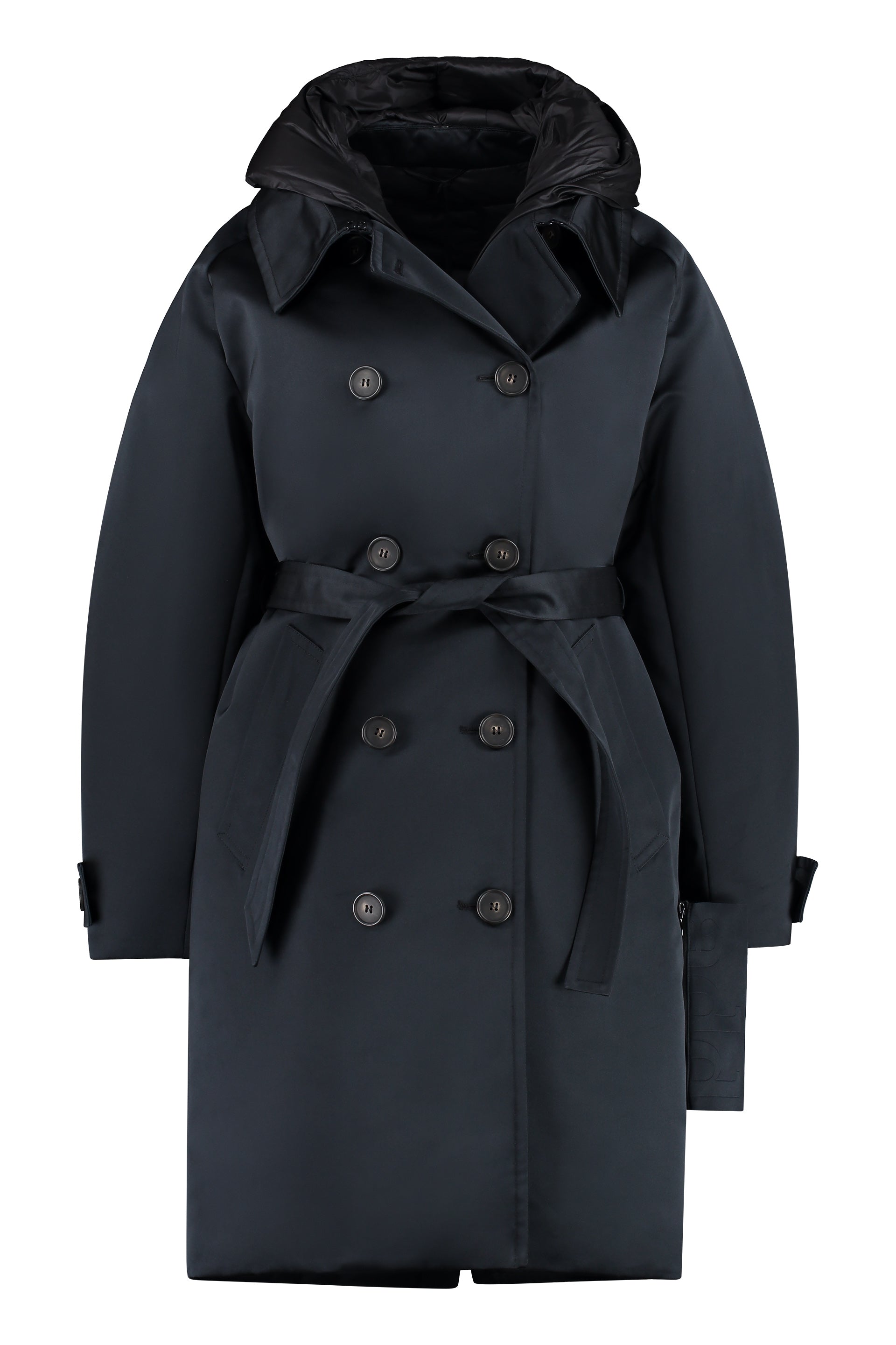 ADD Double Breasted Belted Trench Jacket for Women