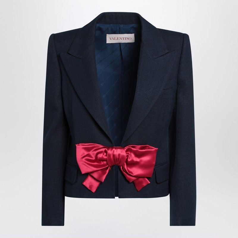 VALENTINO GARAVANI Elegant Viscose Blazer for Women - SS25 Collection