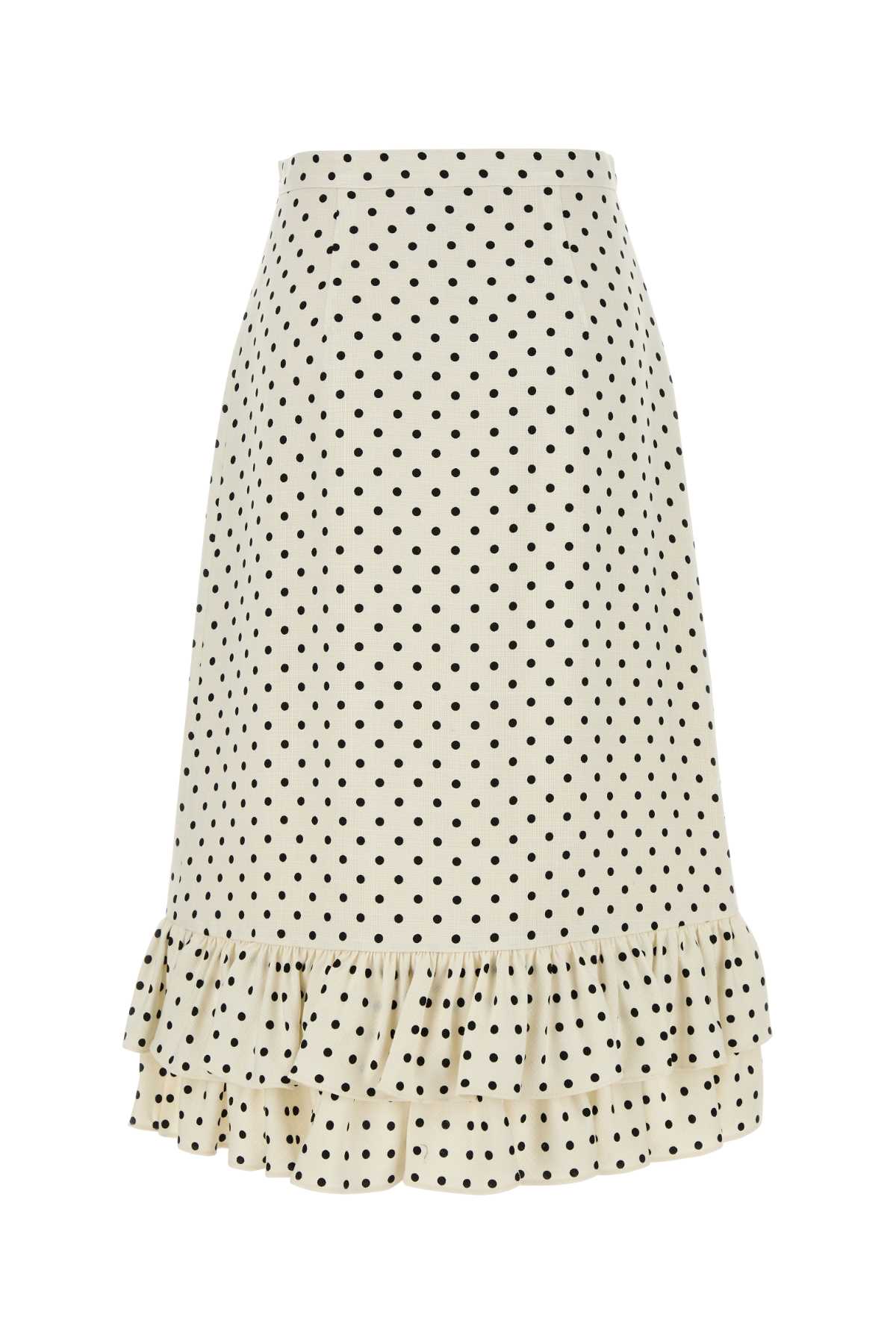 VALENTINO GARAVANI Stylish Printed Viscose Skirt