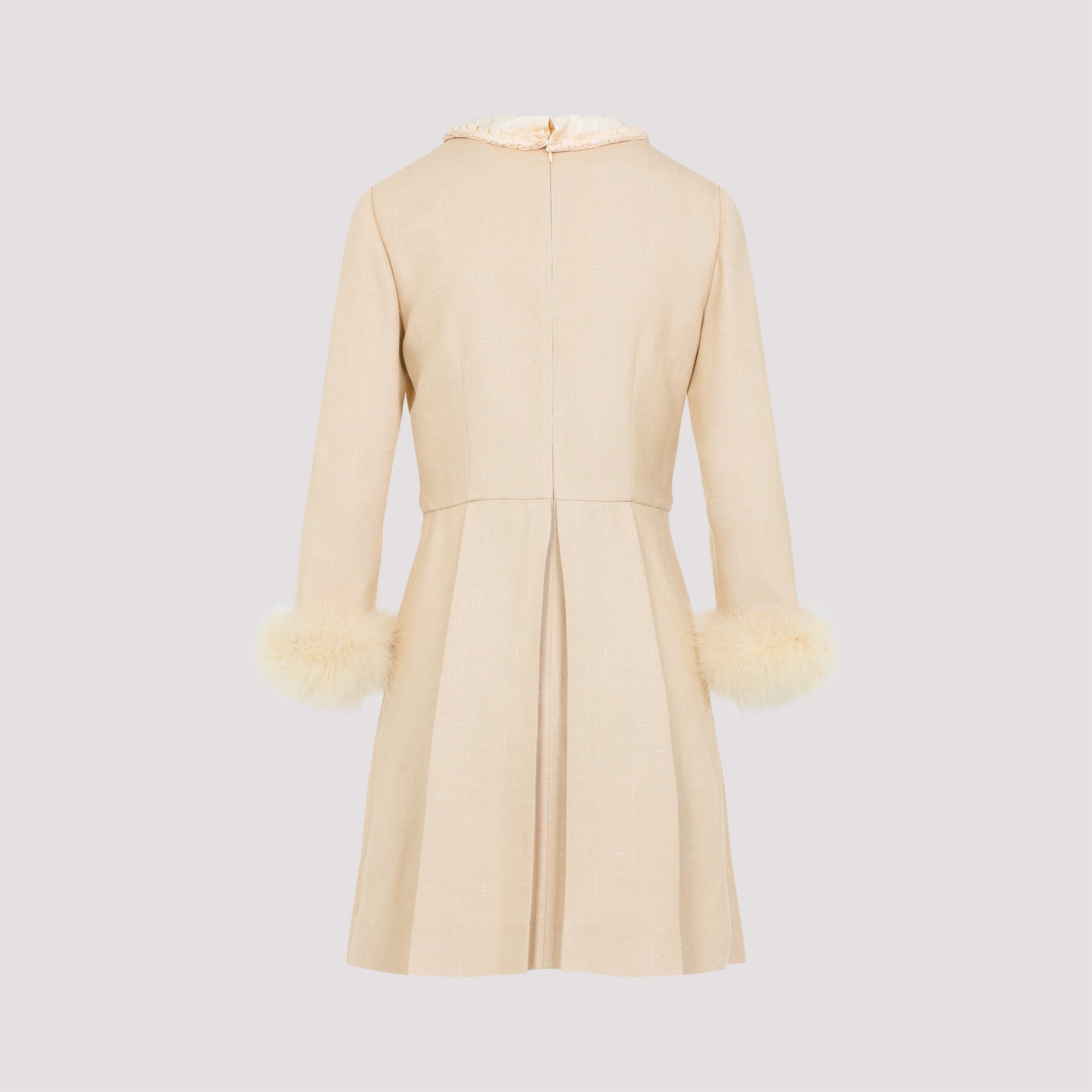 VALENTINO Elegant Feathers Mini Dress for Women