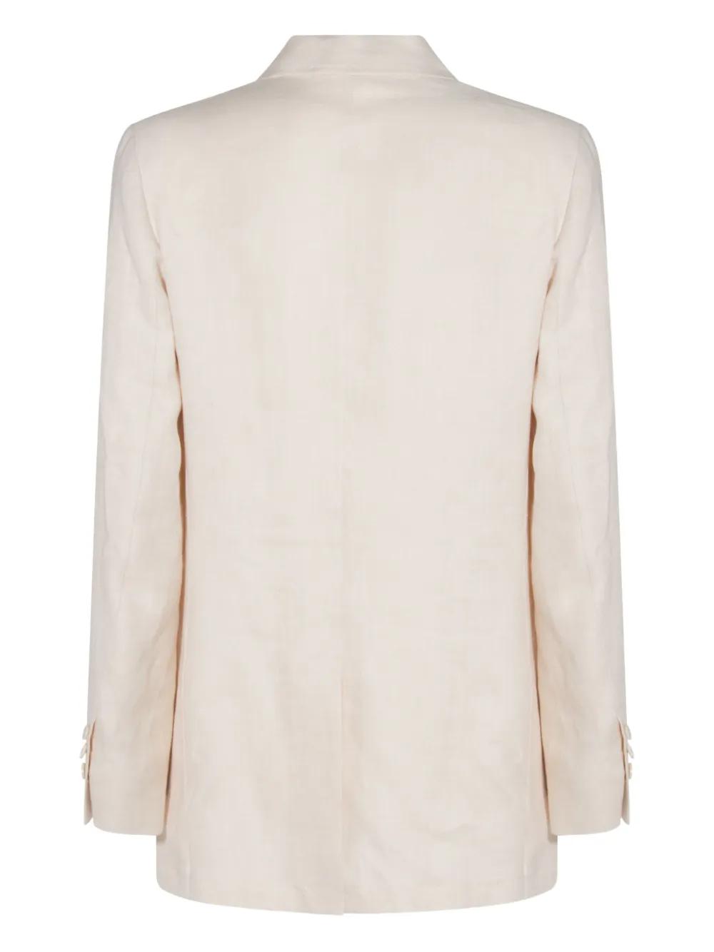 MONTEDORO Elegant Linen Blazer for Women - SS25 Collection