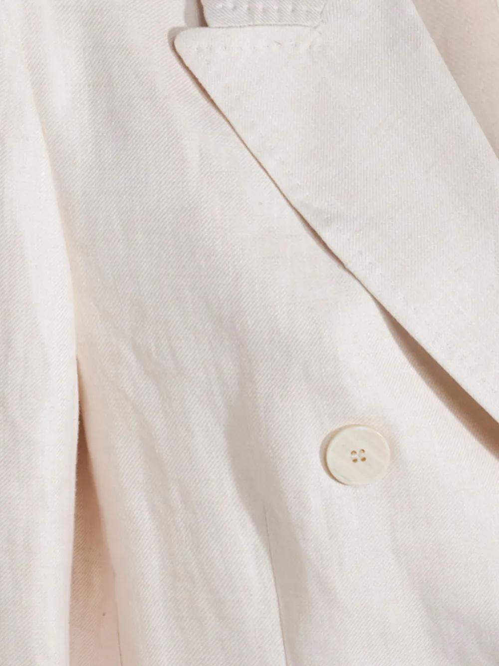 MONTEDORO Elegant Linen Blazer for Women - SS25 Collection