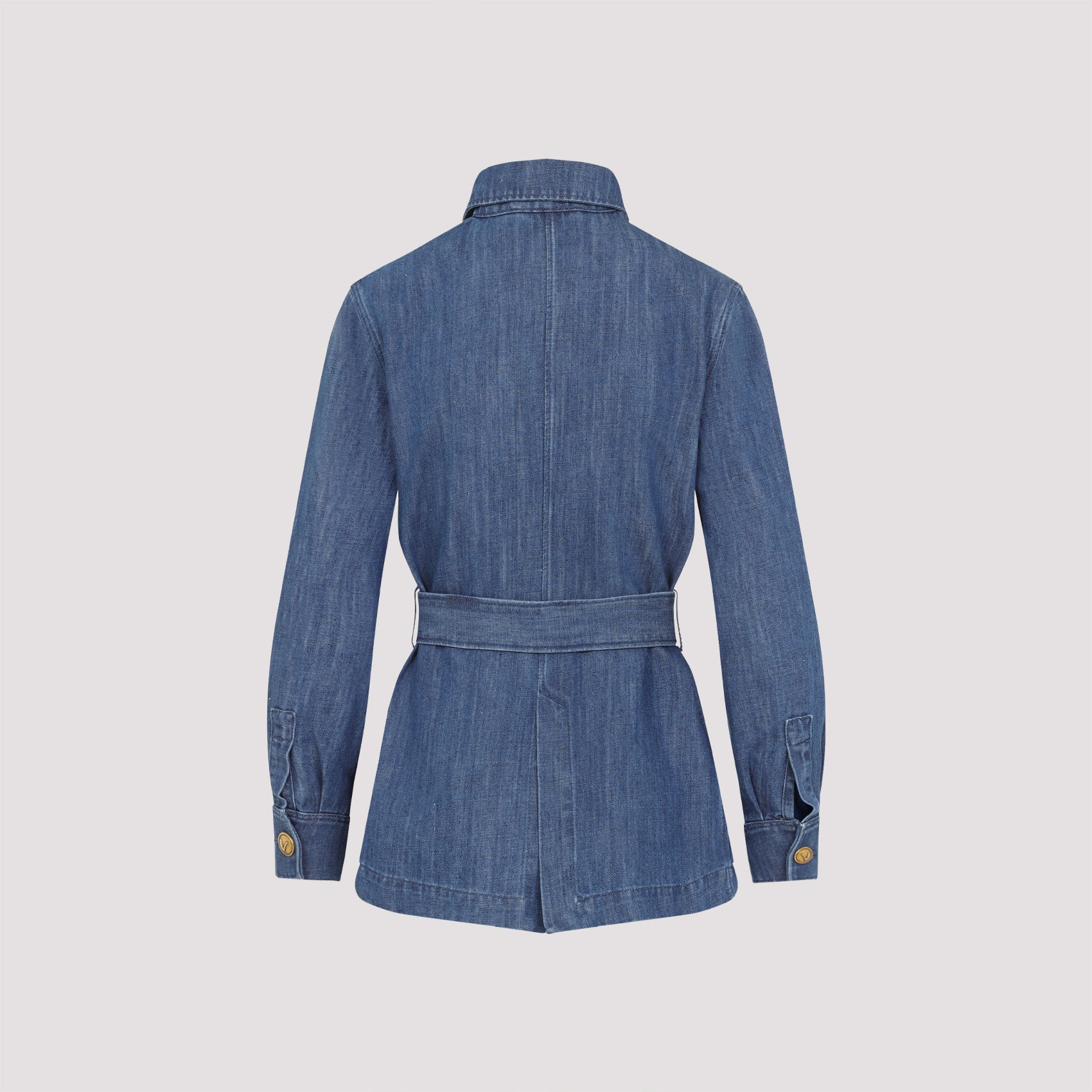 VALENTINO Denim Overshirt Jacket for Women