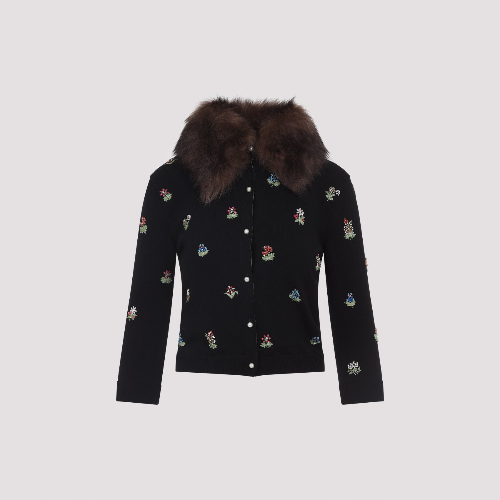 VALENTINO Virgin Wool Cardigan for Women