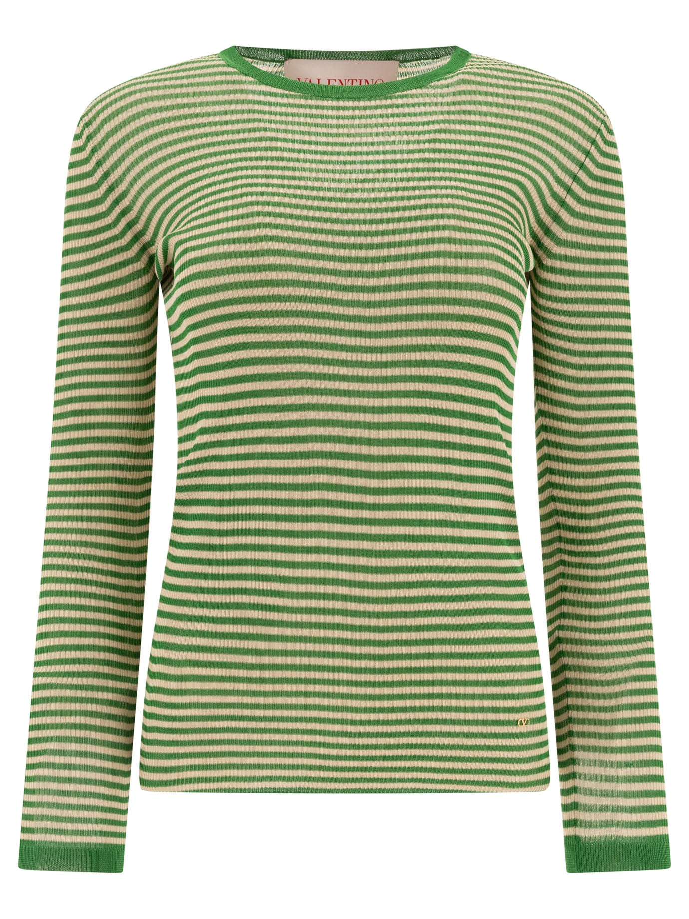 VALENTINO Silk T-Shirt for Women - Spring Summer 25