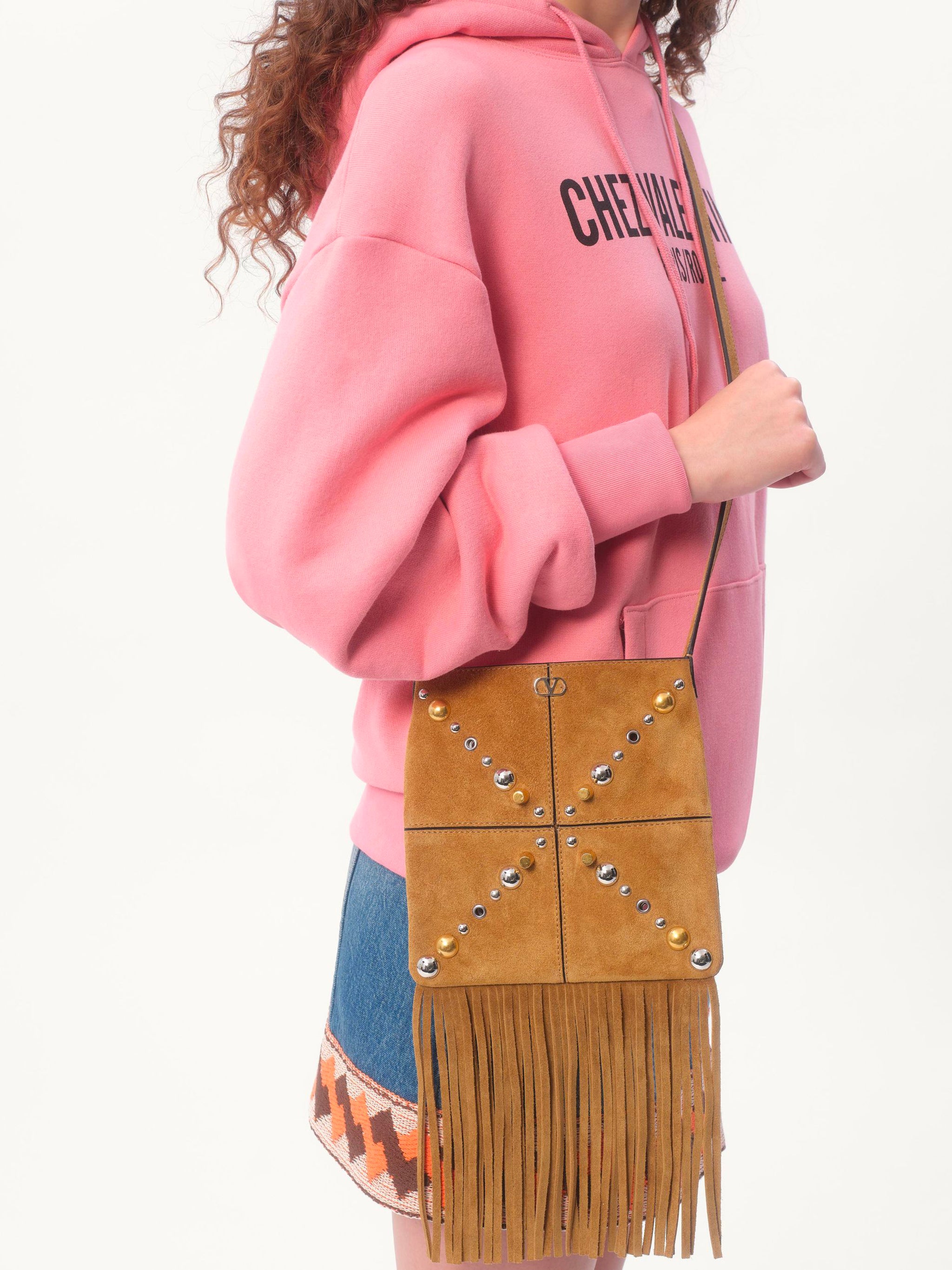 VALENTINO GARAVANI Loose Fit Hoodie with Drawstring - XS