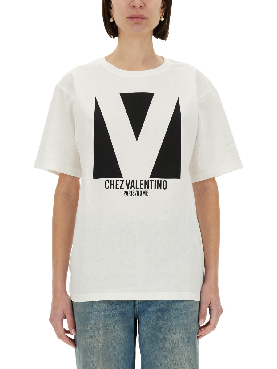 VALENTINO Chic Print T-Shirt for Women - Size S