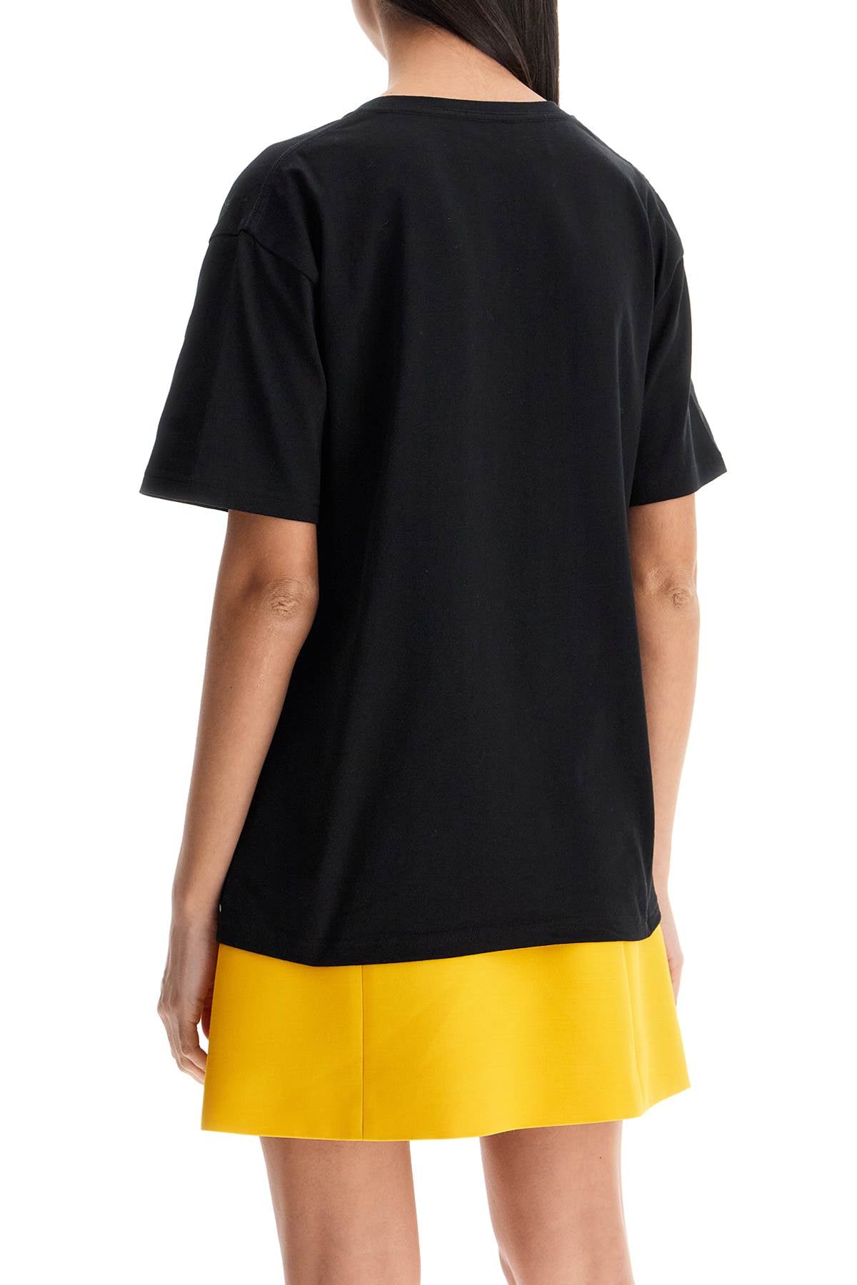 VALENTINO Chic Mini Print T-Shirt - Regular Fit