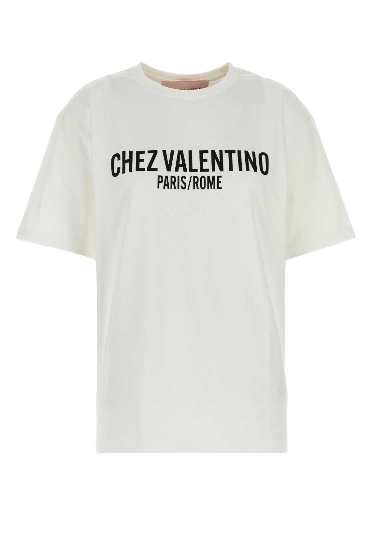 VALENTINO GARAVANI Cotton T-Shirt for Women - Stylish and Comfortable