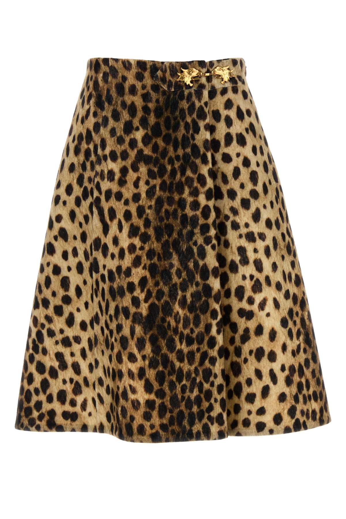 VALENTINO GARAVANI Mini Printed Wool Skirt for Women
