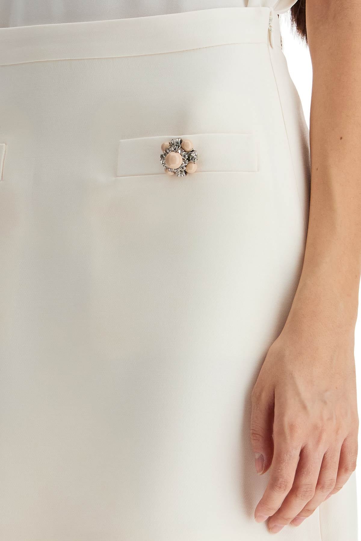 VALENTINO Natural Mini Skirt for Women